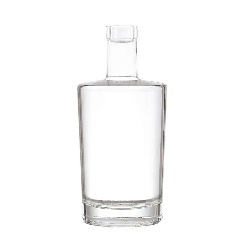 Op maat gemaakte 1000 ml 750 ml 700 ml 500 ml glazen fles voor drank Vodka Gin Whiskey CE Standard