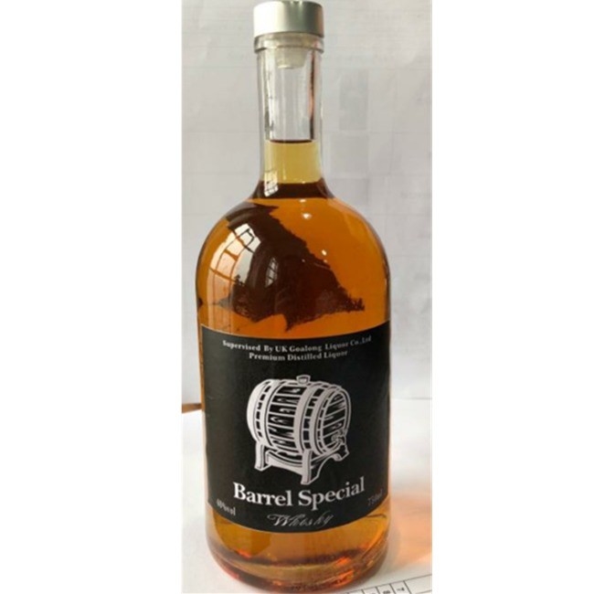 Schroefdeksel flesdeksels 700ml Whisky helder lege glazen flessen voor wijn OEM/ODM welkom